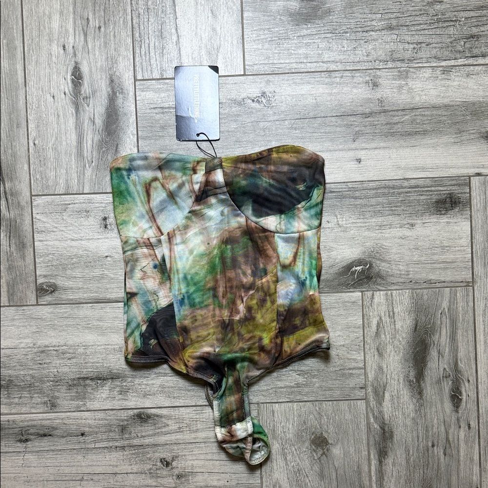 PrettyLittleThing Multicolor Bodysuit